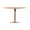 Round Rose Gold Cake Stand for a Flash of Luxe by Anna Vasily - Side View