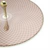 Elegant & Modern Round Serving Platter Designed by Anna Vasily - Detail View