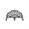 Elegant High Tea Stand With Delicate Metalwork by Anna Vasily - Side View