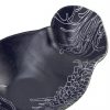 Navy Blue Twin Chip And Dip Bowls Designed by Anna Vasily - Detail View