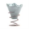 Set of 2 Light Blue Ice Cream Bowls Designed by Anna Vasily - Side View