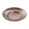 A Set of Large Pasta Plates / Risotto Bowl in Brown by Anna Vasily - 3/4 View