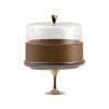Cake Stand with Dome for a Small Cake by Anna Vasily - Measure View