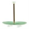 Mint Green Jam Caddy With Knob Handle Designed by Anna Vasily - Side View