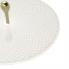 Stylish Glass Serving Platter with Handle Designed by Anna Vasily - Detail View