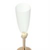 Modern Champagne Glasses, Set of 2, Stylishly Made by Anna Vasily - Detail View