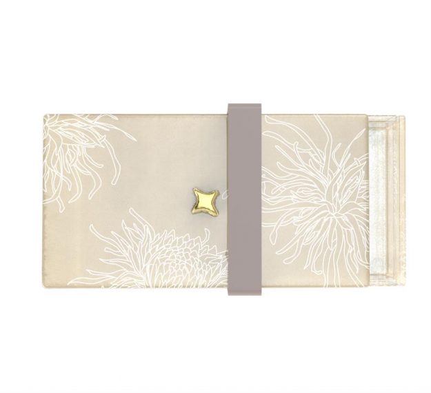 Floral Patterned Luxury Bento Box Designed by Anna Vasily - Top View