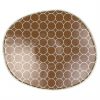 Brown Organic Shaped Plates Designed by Anna Vasily - Top View
