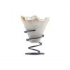 Cute Ice Cream Bowls with Spiral Stand Designed by Anna Vasily - Measure View