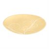 Yellow Gold Charger Plates, Naturally Gorgeous Design by Anna Vasily - 3/4 View