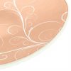 Rose Gold Bread Plate In Organic Form Designed by Anna Vasily - Detail View