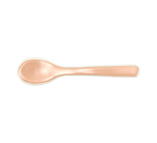 Cameo Rose Gold Spoons Set Designed by Anna Vasily - Top View