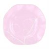 Organic Shaped Pink Charger Plates Designed by Anna Vasily - Top View