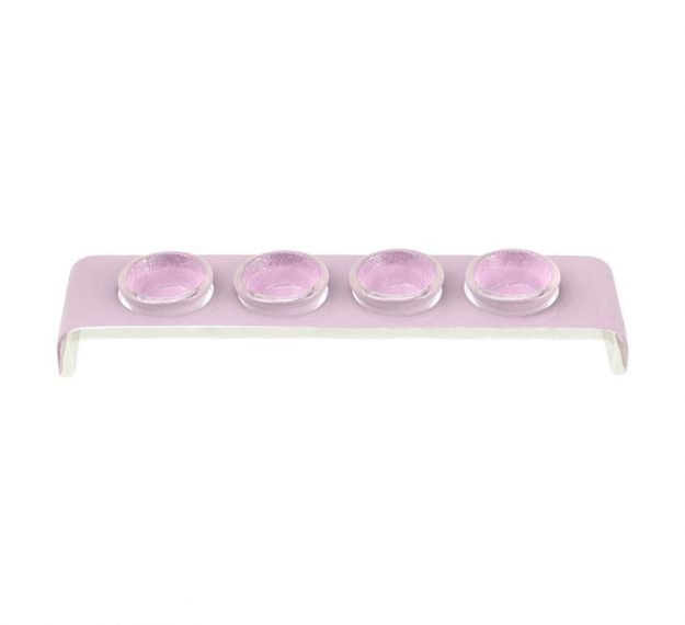 Pink Condiment Caddy Designed by Anna Vasily - 3/4 View