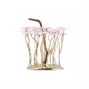 Pink High Tea Stand An Evocation of Natural Flora by AnnaVasily - Measure View