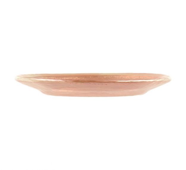 Rose Gold Side Plates - Maia Handmade Side Plates by Anna Vasily - Side View