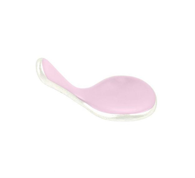 Small Pink Canape Spoon Set Designed by Anna Vasily - 3/4 View