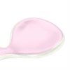 Small Pink Canape Spoon Set Designed by Anna Vasily - Detail View