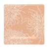 Rose Coloured Square Side Plates Designed with Style by Anna Vasily - Top View