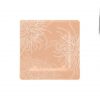 Rose Coloured Square Side Plates Designed with Style by Anna Vasily - Measure View