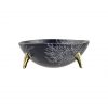 Blue Designer Fruit Bowl - A Modern Decorative Bowl by AnnaVasily - Measure View