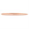 Stylish Rose Gold Platter with Insert by Anna Vasily - Side View