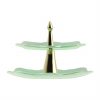 Mint Green High Tea Stand Designed by Anna Vasily - Side View