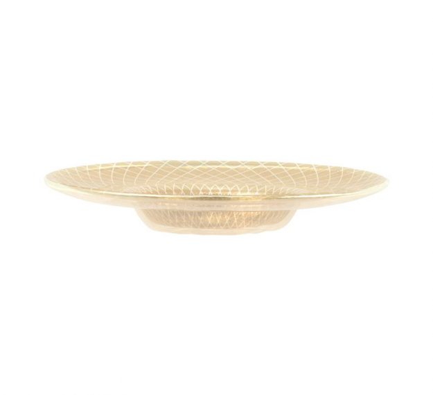 Elegant Deep Pasta Bowl to Entertain in Style by Anna Vasily - Side View