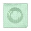 Square Green Salad Bowl Guaranteed to Stun, Designed by Anna Vasily - Top View