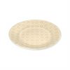Handcrafted Pretty Side Plates in Beige Designed by Anna Vasily - 3/4 View