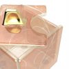 Rose Gold Small Sugar Caddy Designed by Anna Vasily - Detail View