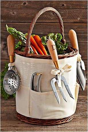 garden tool basket