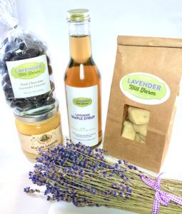 Mother's day gift ideas lavender hill farm basket with cookies