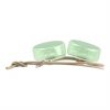 Mint Green Round Napkin Holders An Elegant Detail by Anna Vasily - Side View
