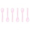 Glass Pink Teaspoons Set of 6 Designed by Anna Vasily - Set View