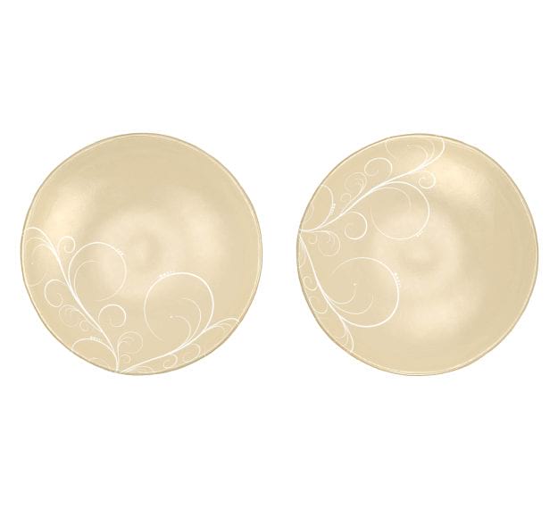 Set of 2 Round Modern Small Salad Bowls Designed by Anna Vasily - Set View