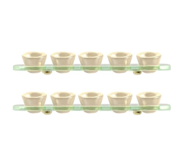 Organic Spice Holder Bowls with Spice Tray Designed by Anna Vasily - Set View