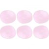 Pastel Pink Dessert Plates Feminine Grace by Anna Vasily - Set View