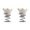 Cute Ice Cream Bowls with Spiral Stand Designed by Anna Vasily - Set View
