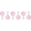 Small Pink Canape Spoon Set Designed by Anna Vasily - Set View