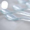 Glass Blue Teaspoons Ina Designed by Anna Vasily