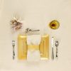Rectangular Gold Dinner Plates Lois Designed by Anna Vasily