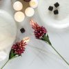 Beige Floral Plate Set/4 for Appetisers Terry by Anna Vasily