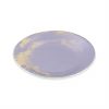 Purple Glass Plates - Anthe Handmade Glass Side Plate | AnnaVasily - 3/4 View