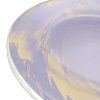 Purple Glass Plates - Anthe Handmade Glass Side Plate | AnnaVasily - Detail View