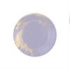 Purple Glass Plates - Anthe Handmade Glass Side Plate | AnnaVasily - Measure View