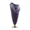 Purple Glass Vase - Flore Ultra Violet Purple Vase | AnnaVasily - Side View