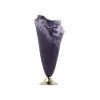 Purple Glass Vase - Flore Ultra Violet Purple Vase | AnnaVasily - Measure View