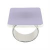 Purple Napkin Rings - Medo Lilac Napkin Ring Holders | AnnaVasily - 3/4 View