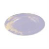 Violet Plates - Sostra Set/4 Light Purple Glass Plates | AnnaVasily - 3/4 View